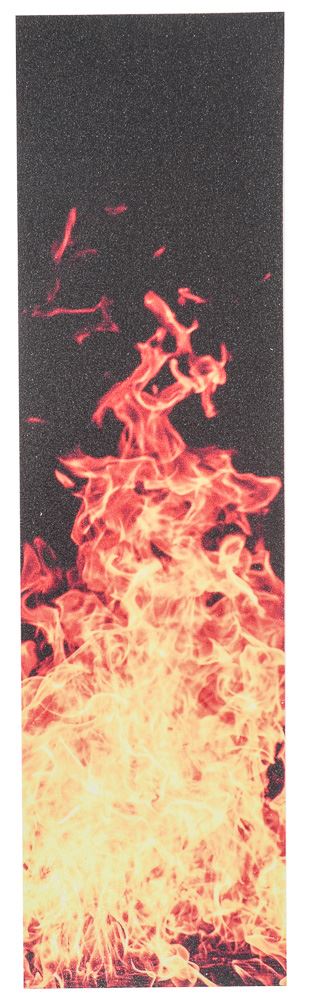 Venom Professional Grade Skateboard Griptape 9" x 33" - Flames