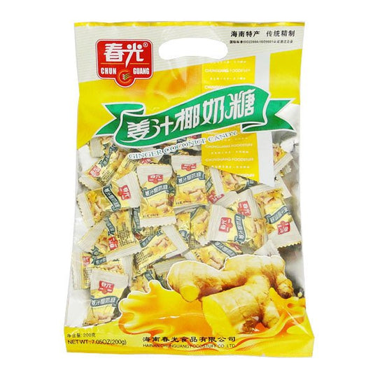 CHUN GUANG Ginger Coconut Candy 200g
