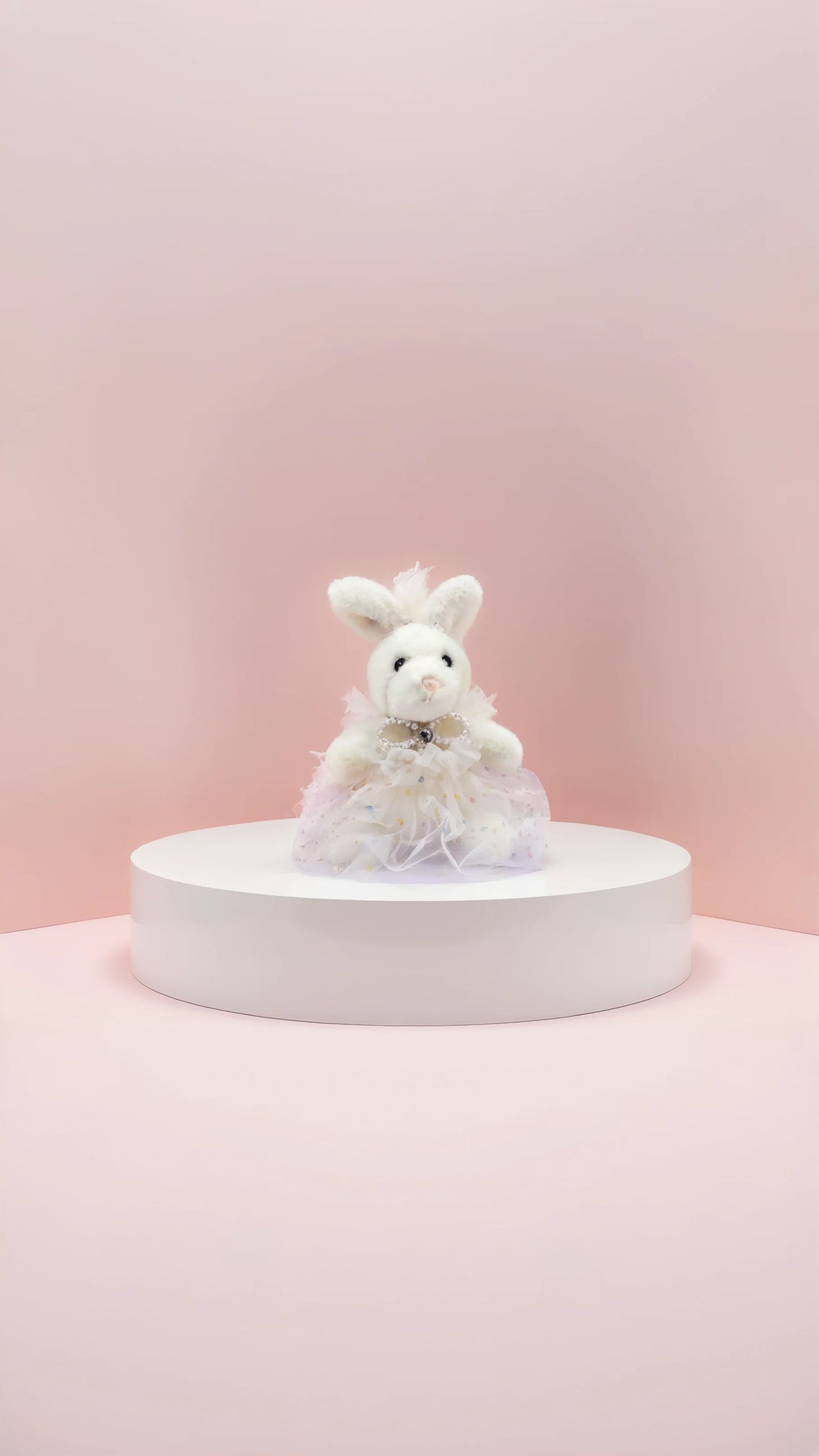 Softie Squad Bunny Rabbit Key Ring & Bag Charm