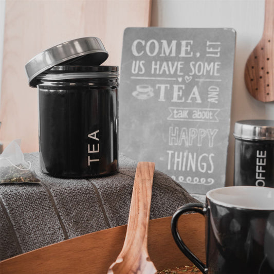 Metal Tea Canister