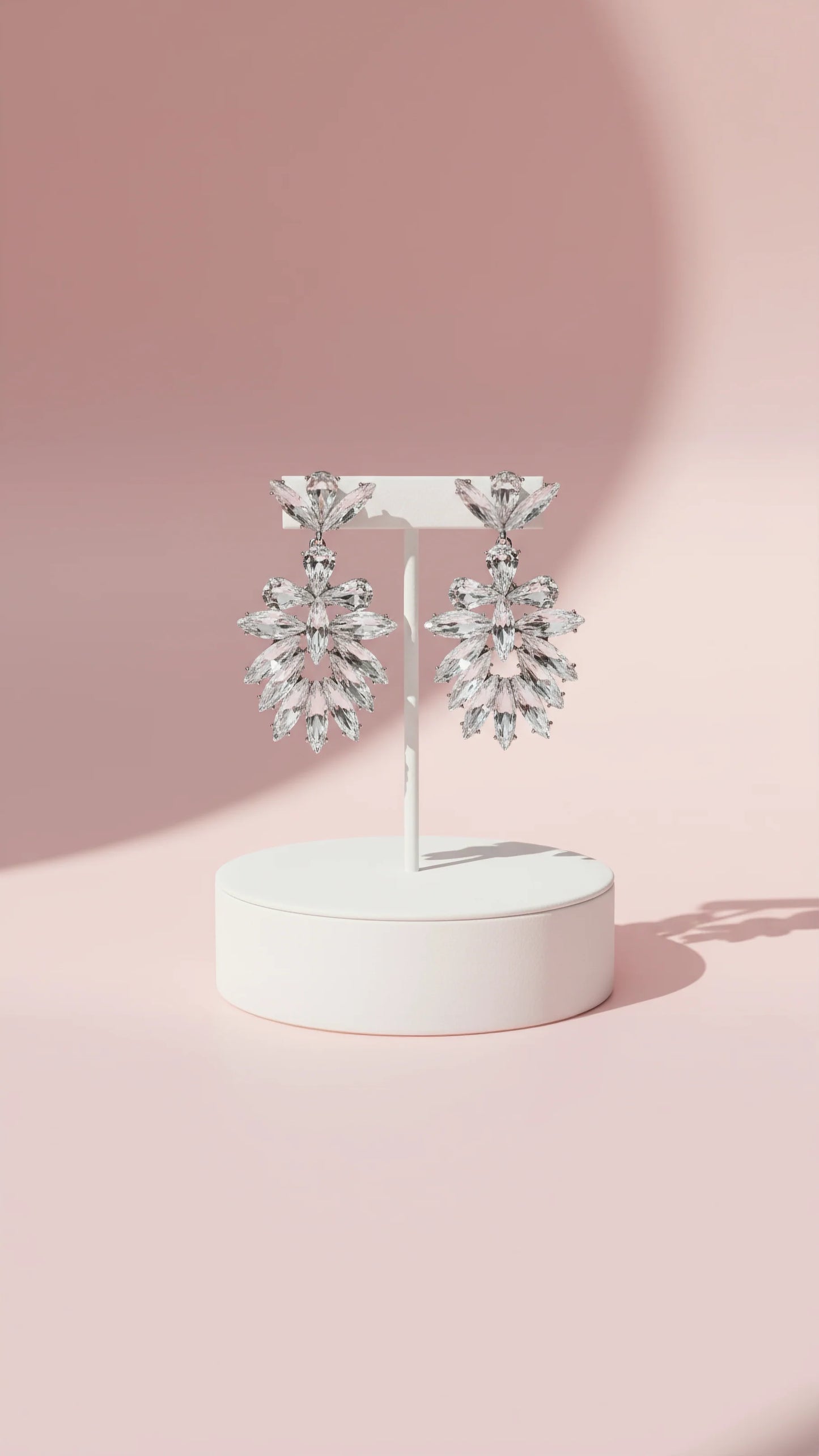 Teardrop Crystal Drop & Dangle Earrings