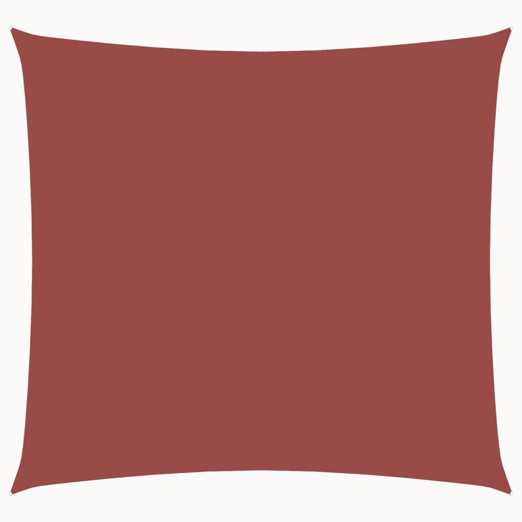 Sunshade Sail Oxford Fabric Square 2x2 m Terracotta