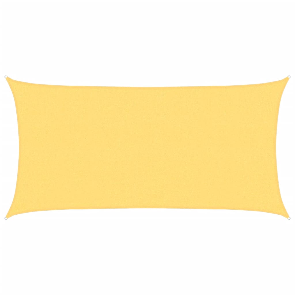 Sunshade Sail 160 g/m² Beige 2x3.5 m HDPE