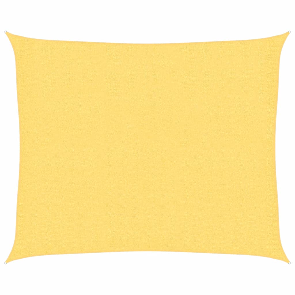Sunshade Sail 160 g/m² Beige 2.5x3 m HDPE