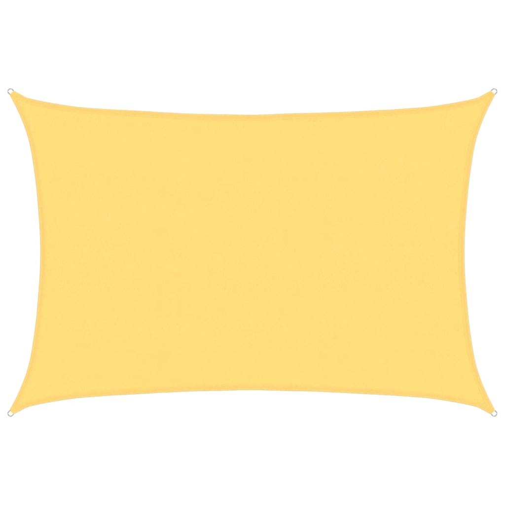 Sunshade Sail 160 g/m² Beige 5x7 m HDPE