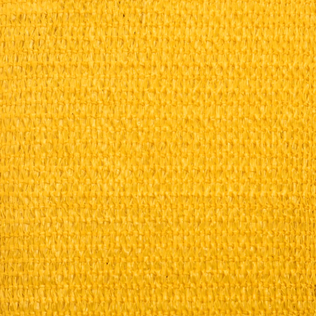 Sunshade Sail 160 g/m² Rectangular Yellow 2x4.5 m HDPE