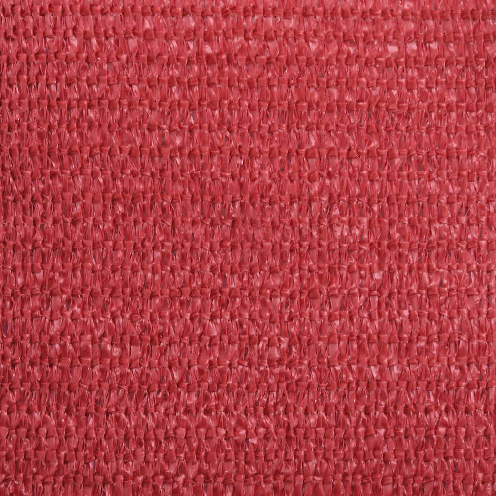 Sunshade Sail 160 g/m² Red 6x6 m HDPE