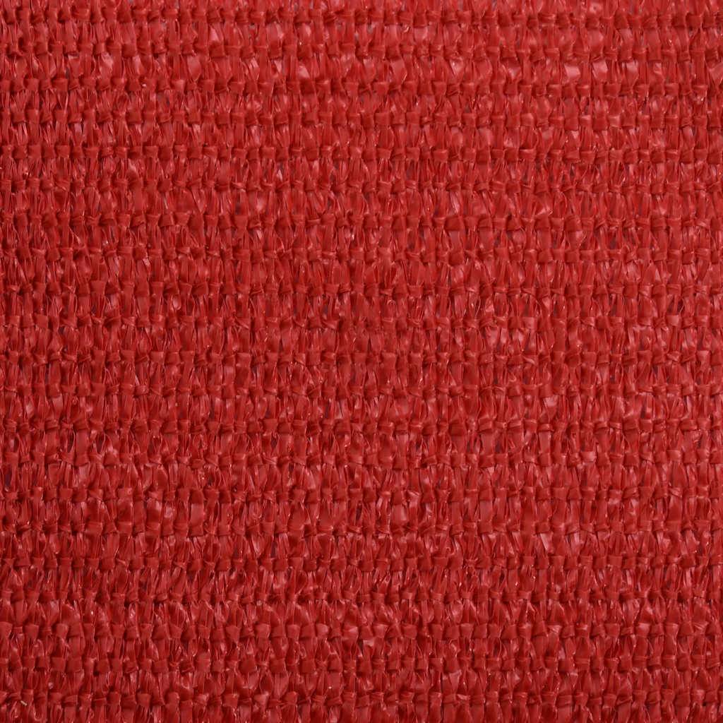 Sunshade Sail 160 g/m² Red 7x7 m HDPE