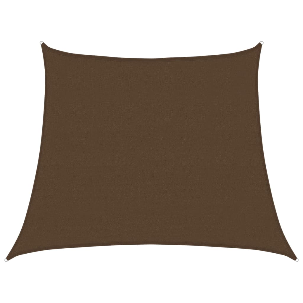 Sunshade Sail 160 g/m² Brown 3/4x3 m HDPE