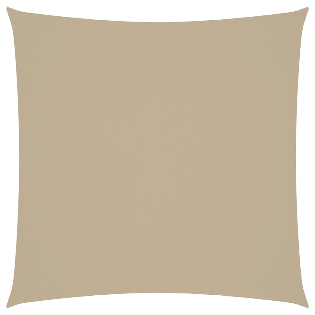 Sunshade Sail Oxford Fabric Square 3x3 m Beige