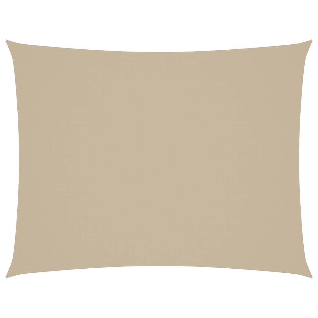 Sunshade Sail Oxford Fabric Rectangular 3x4.5 m Beige
