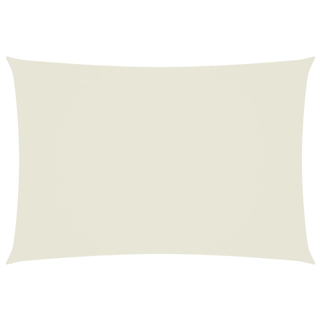 Sunshade Sail Oxford Fabric Rectangular 2.5x4.5 m Cream