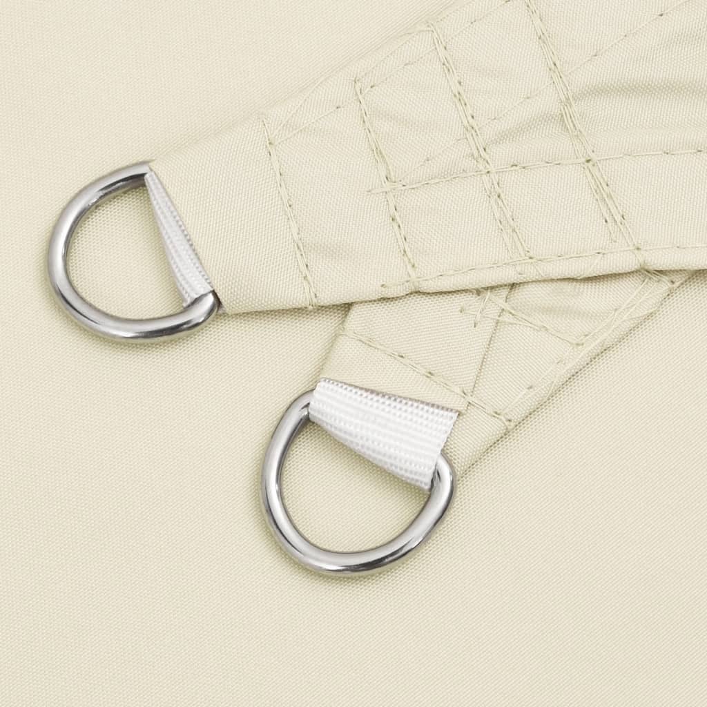 Sunshade Sail Oxford Fabric Rectangular 3.5x5 m Cream