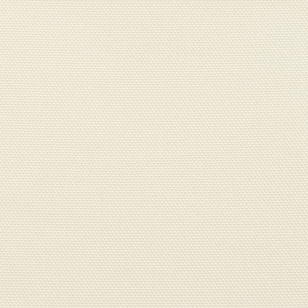 Sunshade Sail Oxford Fabric Triangular 3x4x5 m Cream