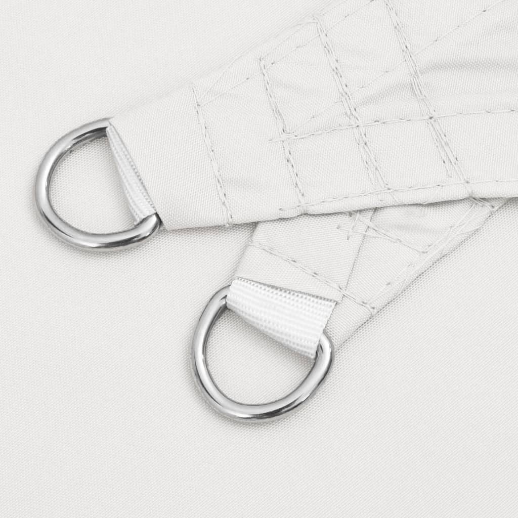 Sunshade Sail Oxford Fabric Triangular 3x3x3 m White