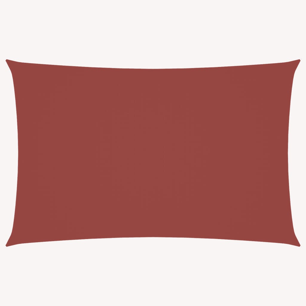Sunshade Sail Oxford Fabric Rectangular 4x7 m Terracotta