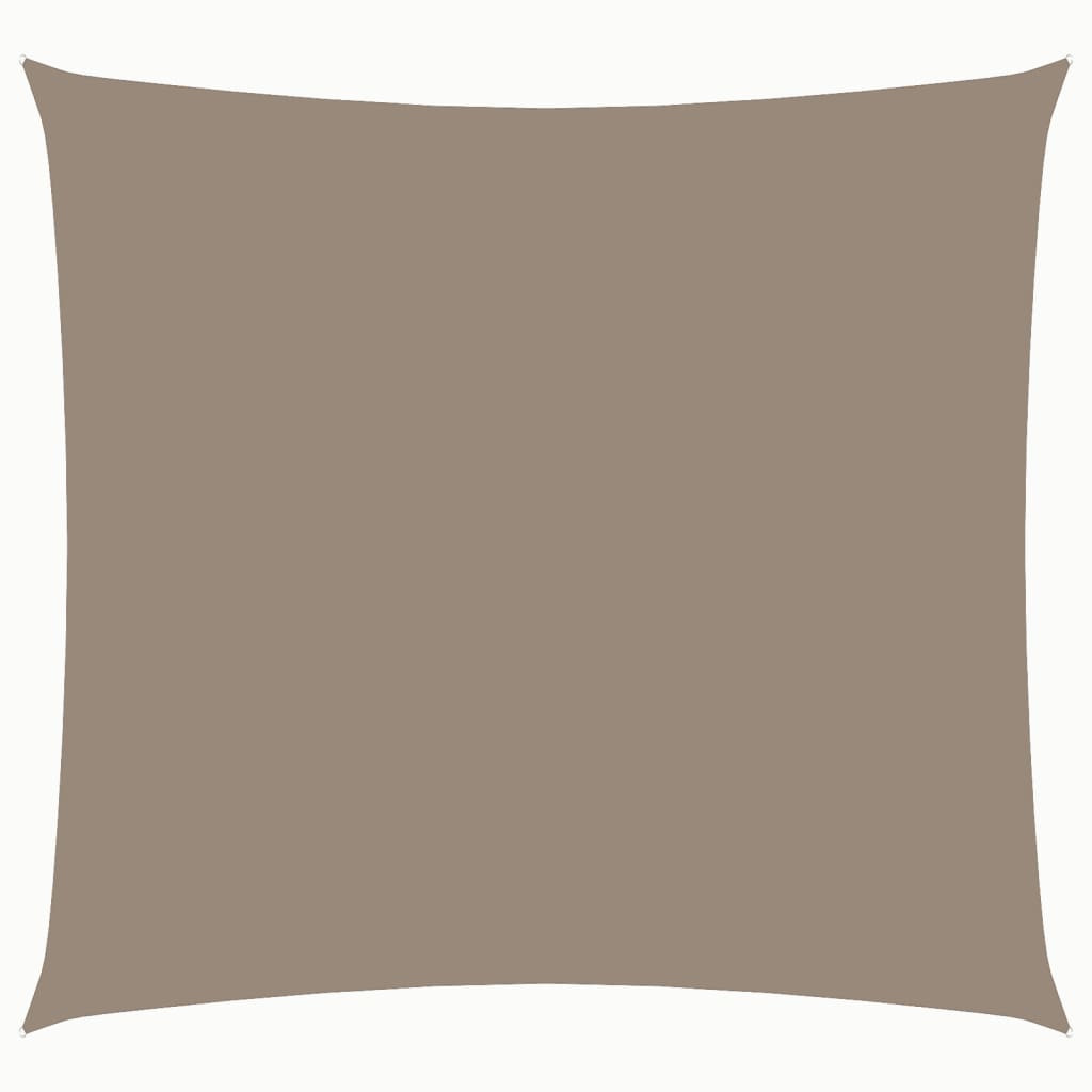 Sunshade Sail Oxford Fabric Square 2x2 m Taupe