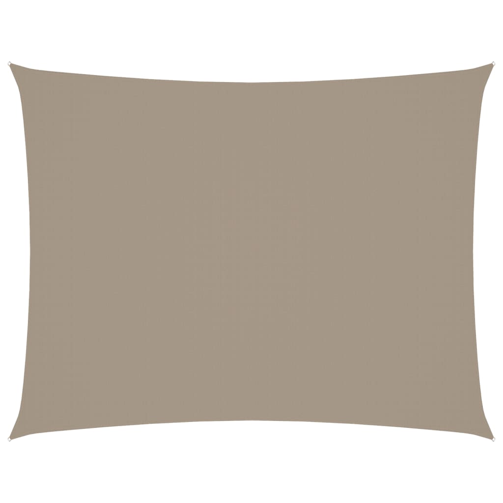Sunshade Sail Oxford Fabric Rectangular 2.5x4 m Taupe