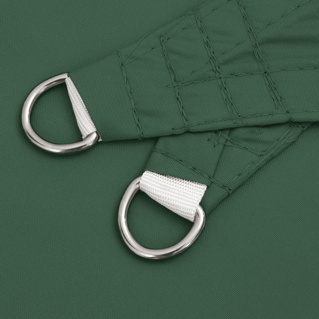 Sunshade Sail Oxford Fabric Rectangular 2x5 m Dark Green