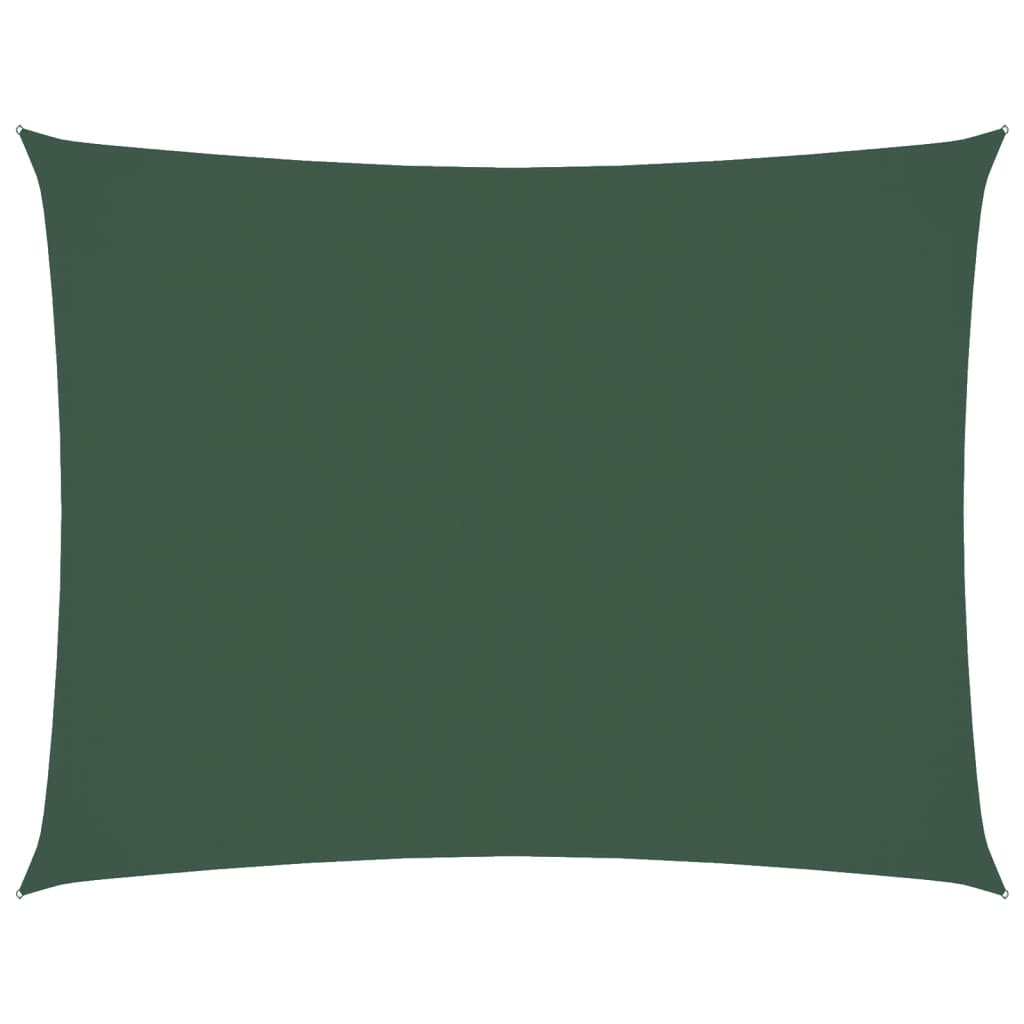 Sunshade Sail Oxford Fabric Rectangular 5x6 m Dark Green