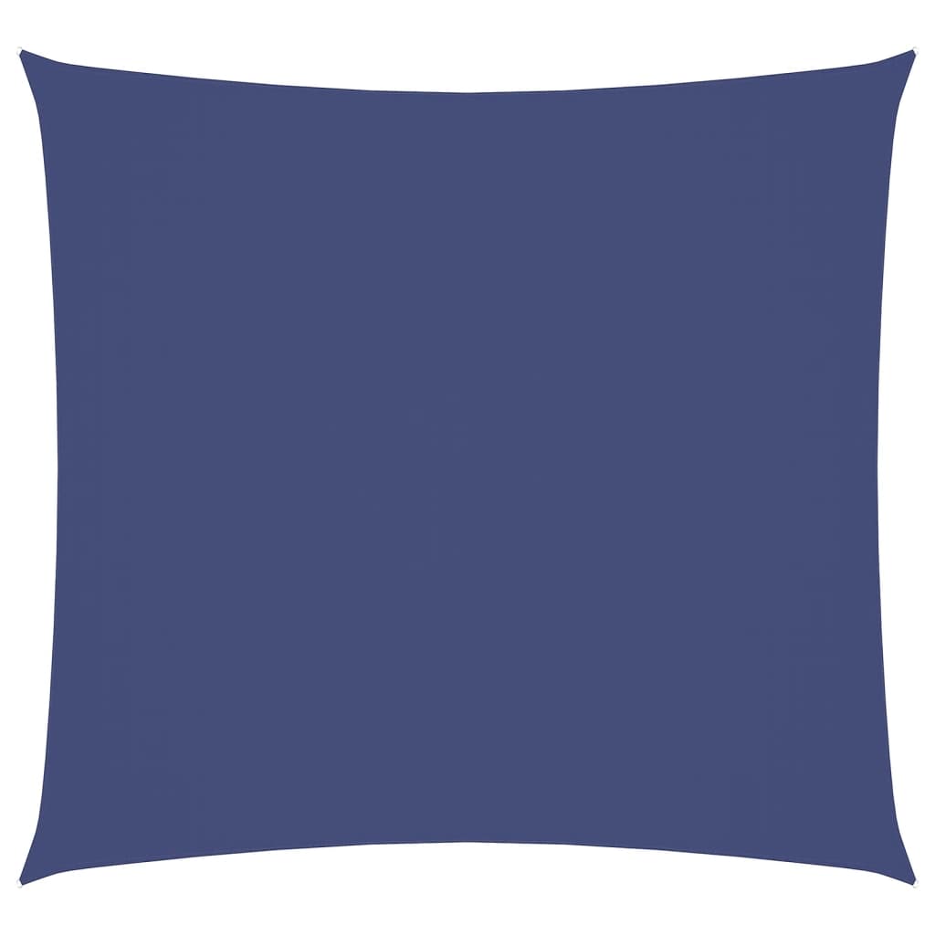 Sunshade Sail Oxford Fabric Square 6x6 m Blue