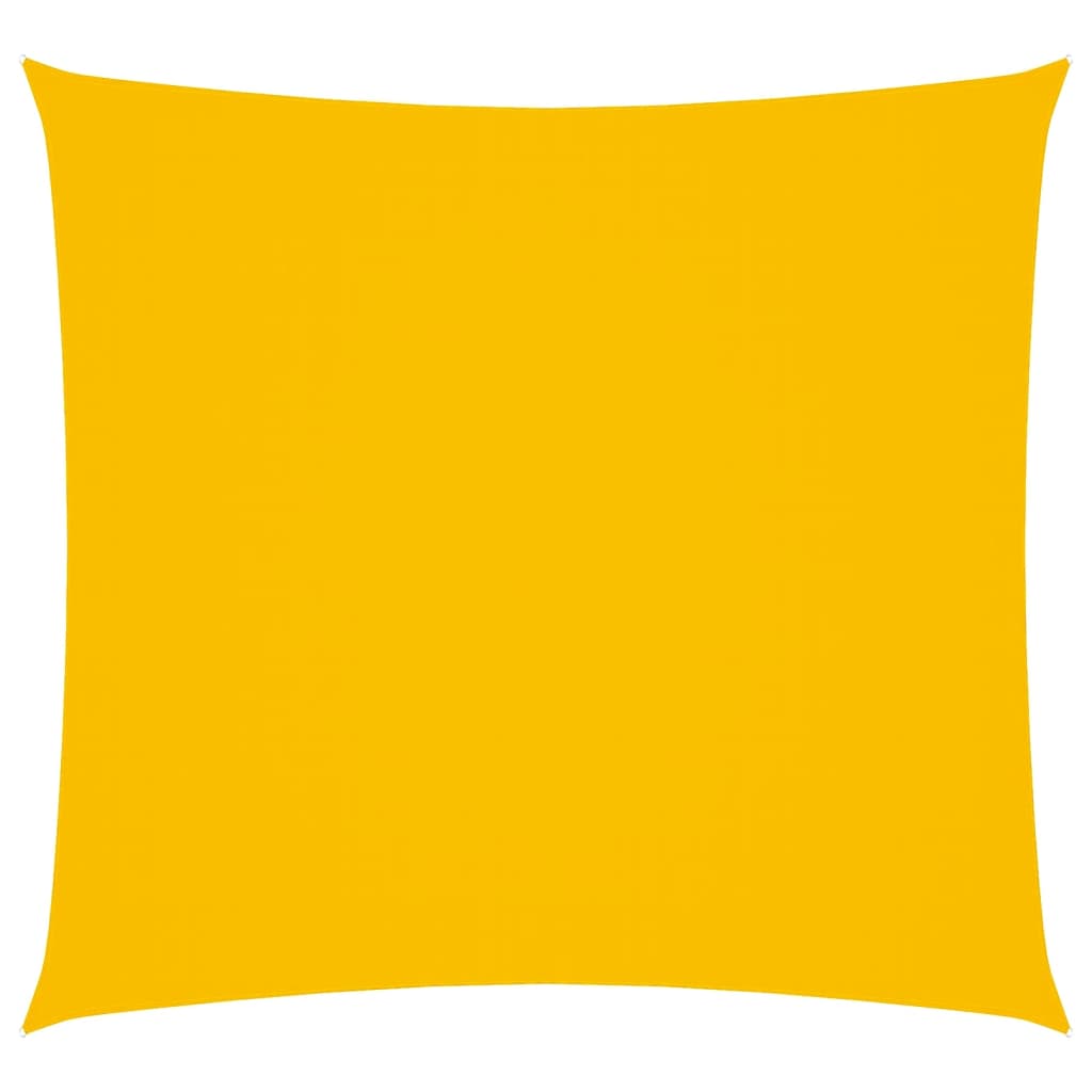 Sunshade Sail Oxford Fabric Square 4.5x4.5 m Yellow