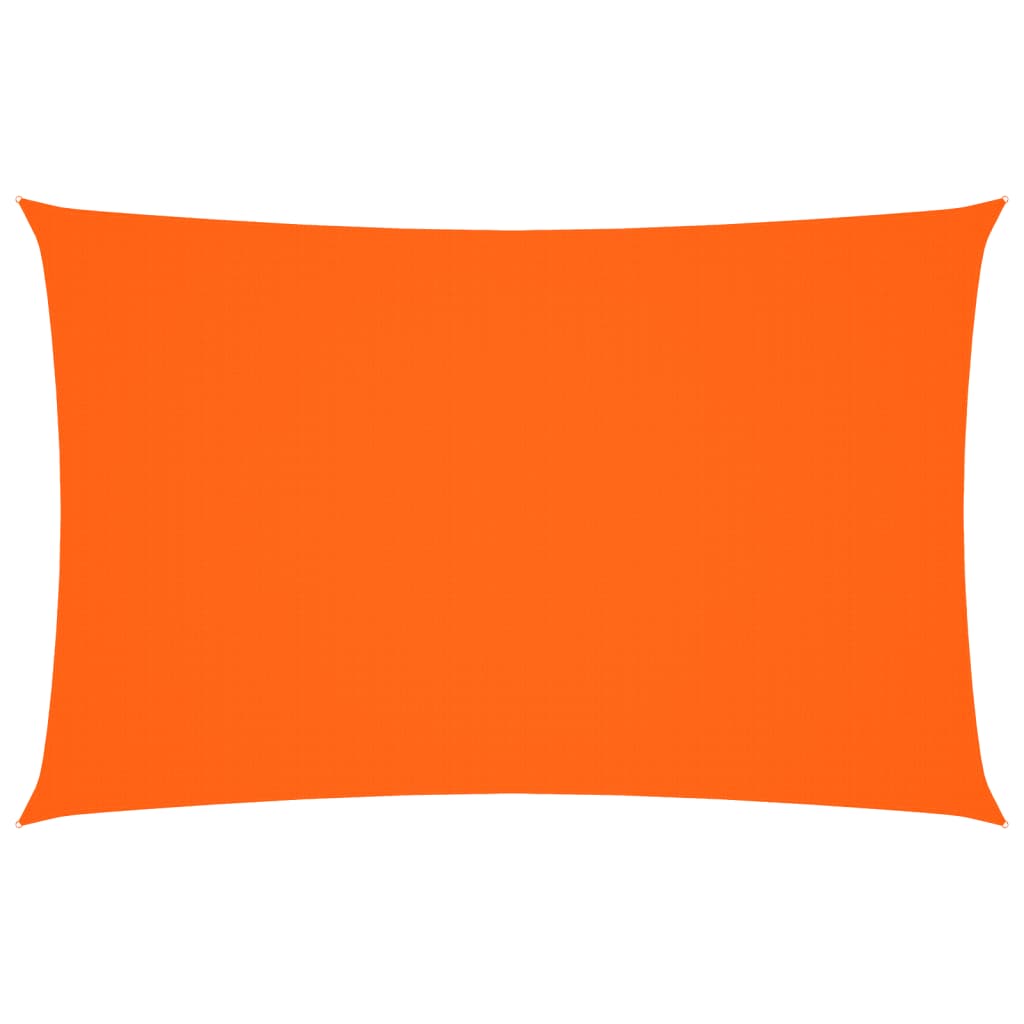 Sunshade Sail Oxford Fabric Rectangular 2.5x5 m Orange
