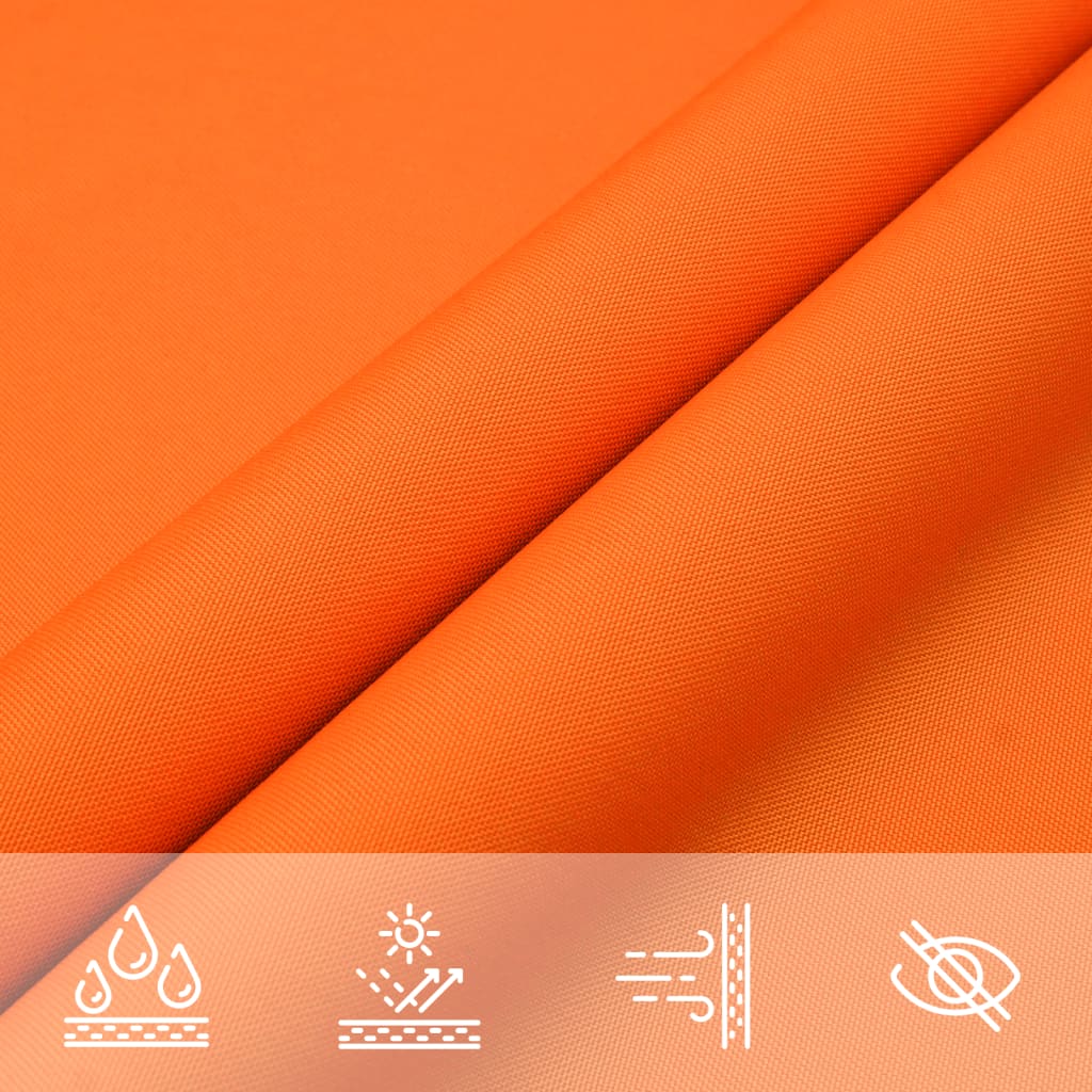 Sunshade Sail Oxford Fabric Rectangular 3.5x4.5 m Orange