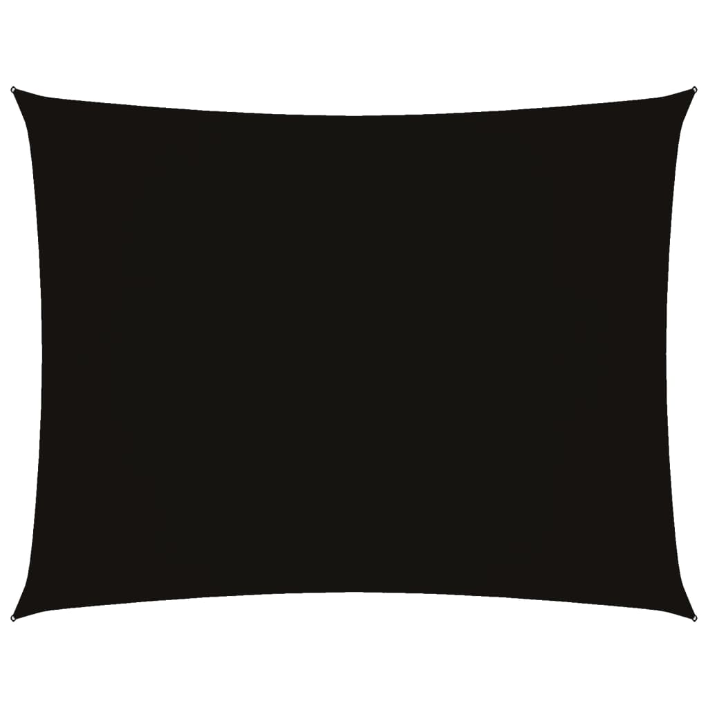 Sunshade Sail Oxford Fabric Rectangular 2x3 m Black