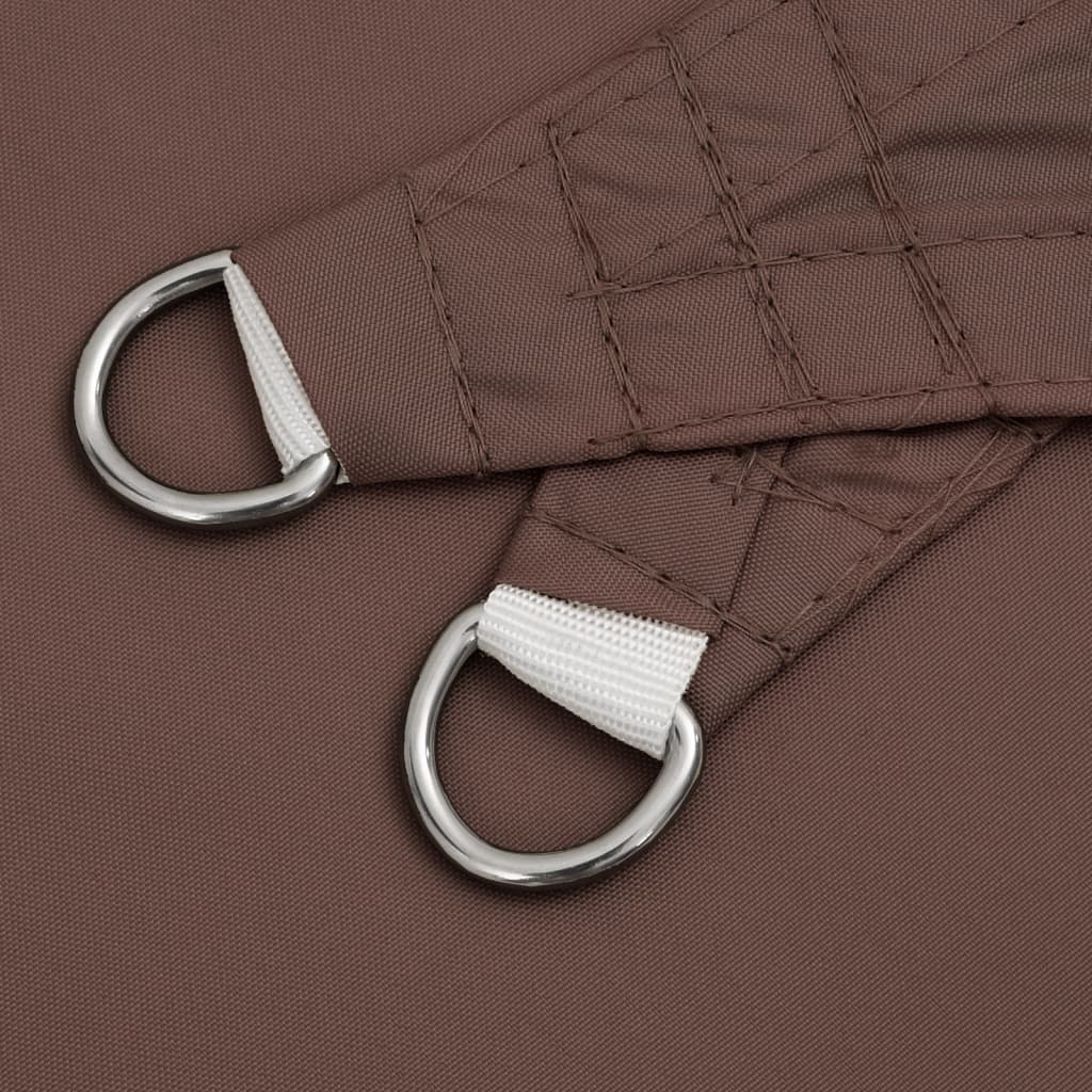 Sunshade Sail Oxford Fabric Square 2.5x2.5 m Brown
