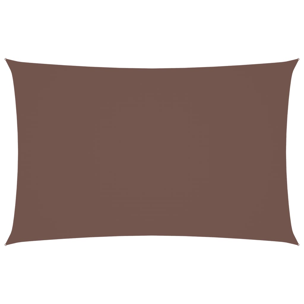 Sunshade Sail Oxford Fabric Rectangular 2x5 m Brown