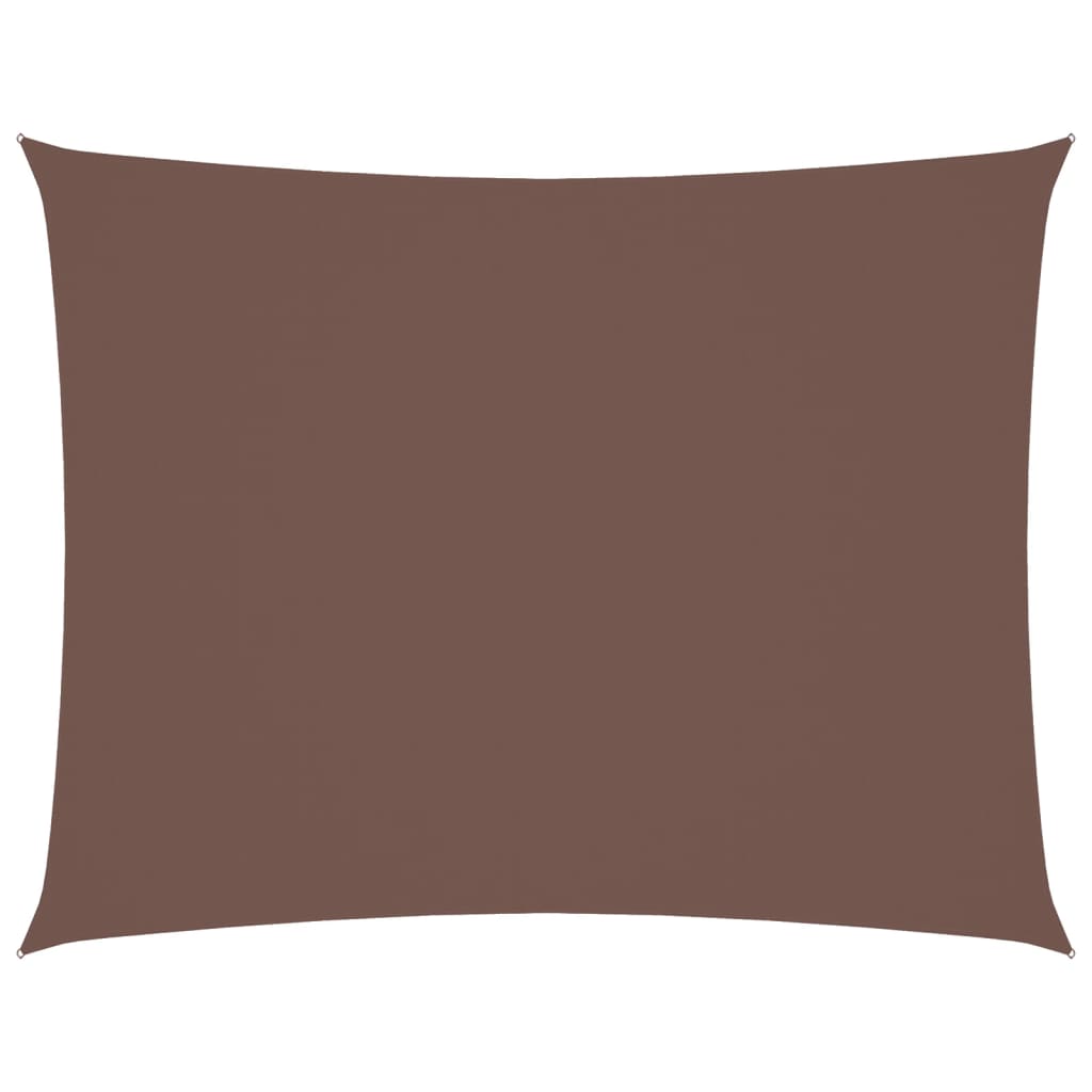 Sunshade Sail Oxford Fabric Rectangular 2.5x3.5 m Brown