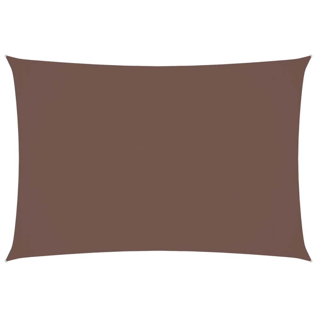 Sunshade Sail Oxford Fabric Rectangular 2.5x4.5 m Brown