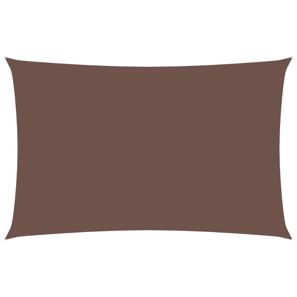 Sunshade Sail Oxford Fabric Rectangular 2.5x5 m Brown