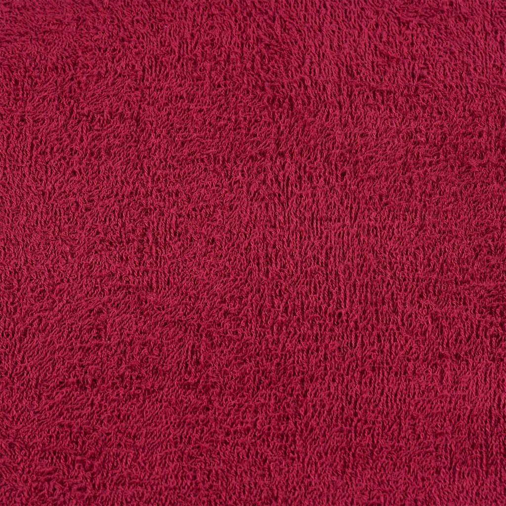 Shower Towels 2 pcs Bordeaux 70x140 cm 360 gsm 100% Cotton