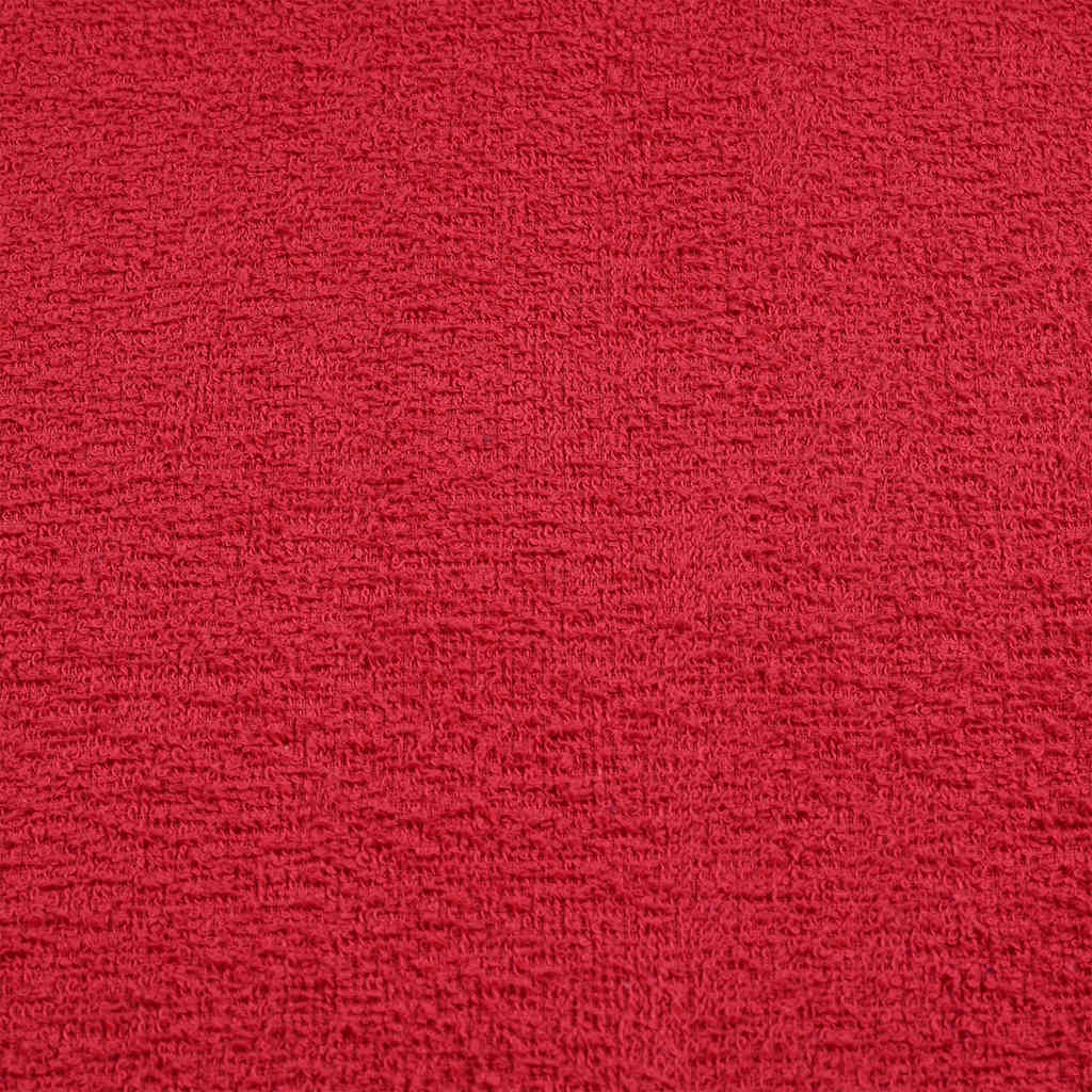 Sauna Towels 4 pcs Red 80x200 cm 360 gsm 100% Cotton