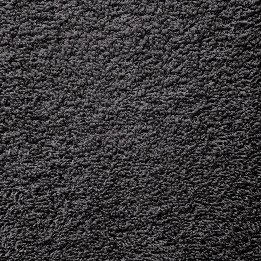 Premium Sauna Towels SOLUND 4pcs Anthracite 80x200cm 600gsm