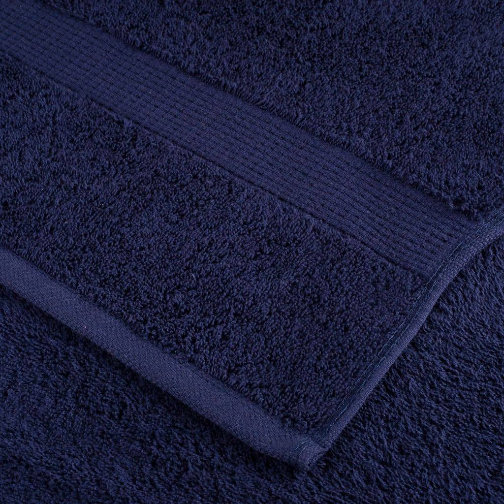 Premium Hand Towels SOLUND 4pcs Navy Blue 50x100cm 600gsm