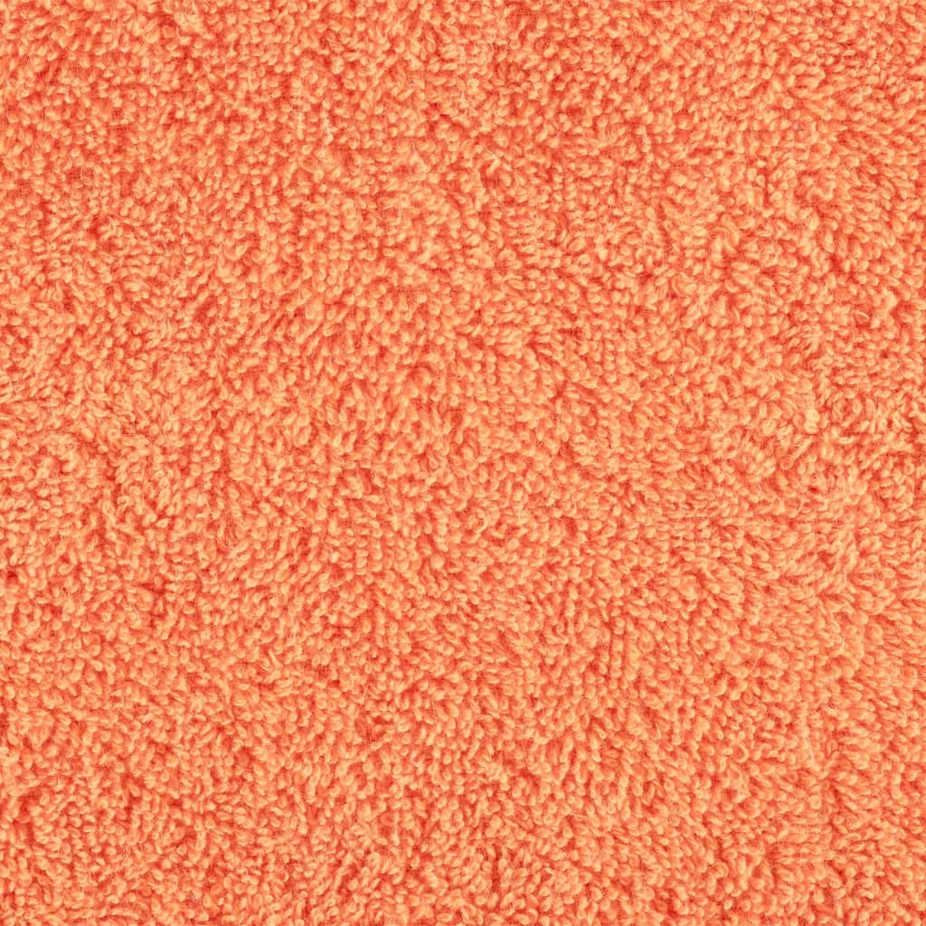 Premium Guest Towels SOLUND 2 pcs Orange 30x50 cm 600 gsm