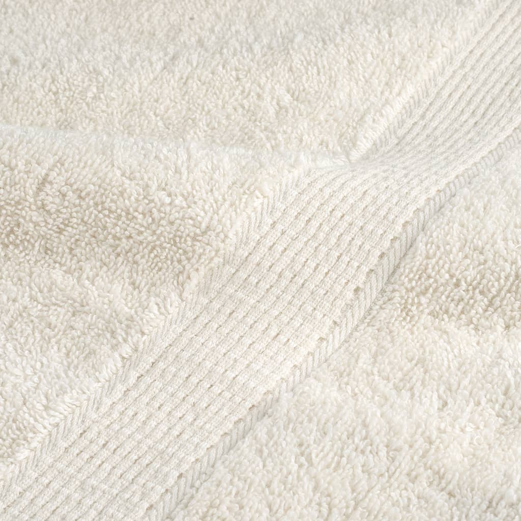 Premium Guest Towels SOLUND 2 pcs Cream 30x50 cm 600 gsm