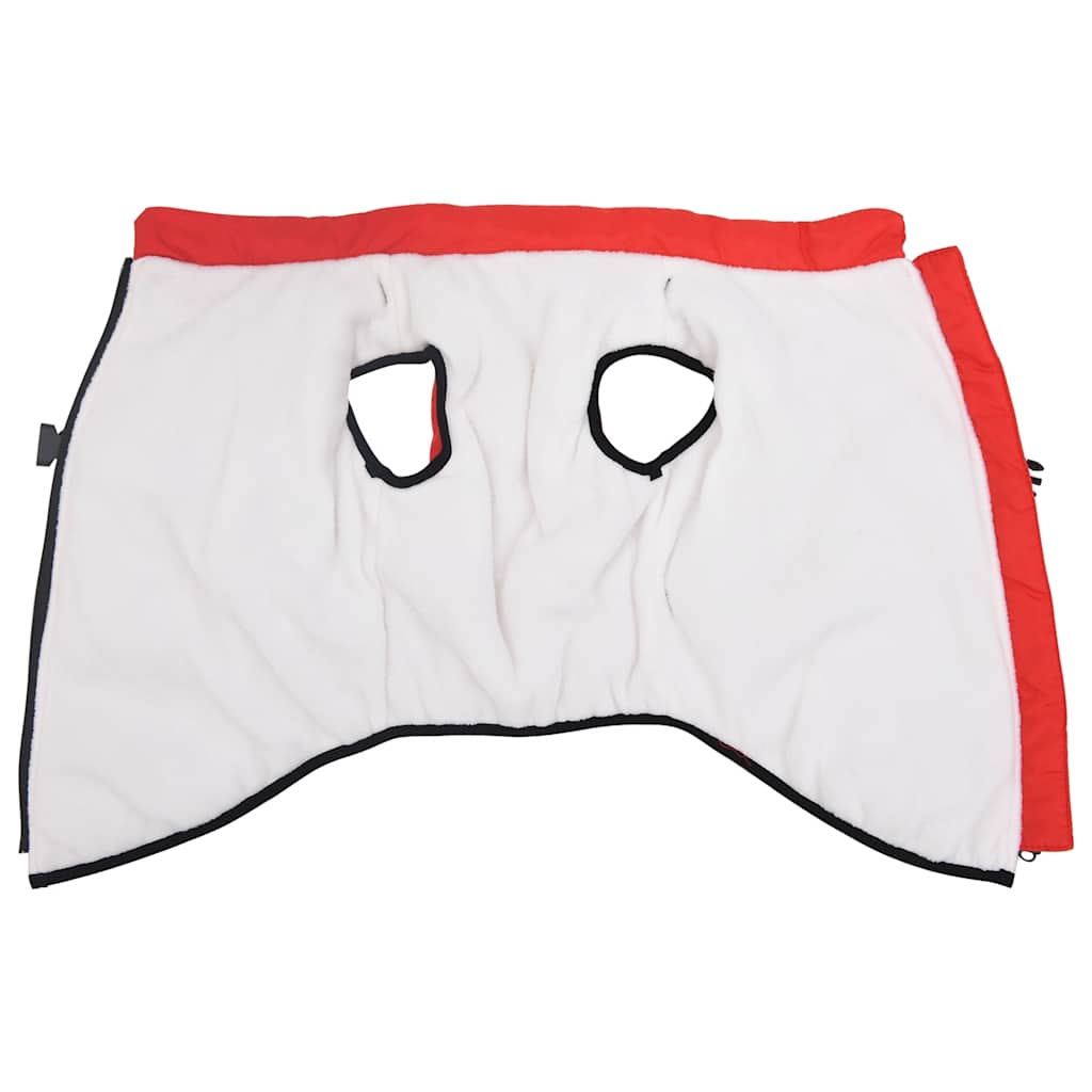 Dog Coat with Harness Waterproof Reflective Red 6XL