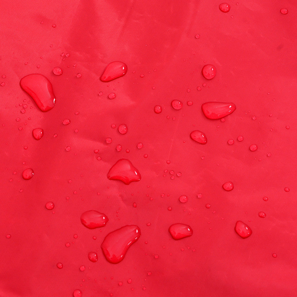 Dog Raincoat with Reflective Strips Polyester Red 3XL