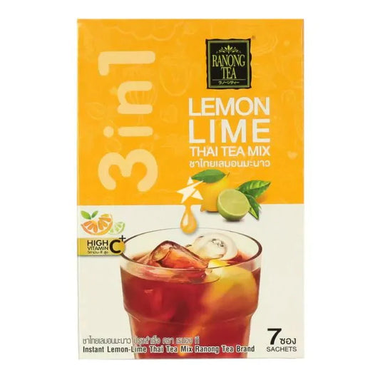 RANONG TEA Instant Lemon Lime Thai Tea Mix 175g