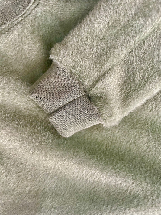 Fleece Lined Sweatshirt - Sage Green