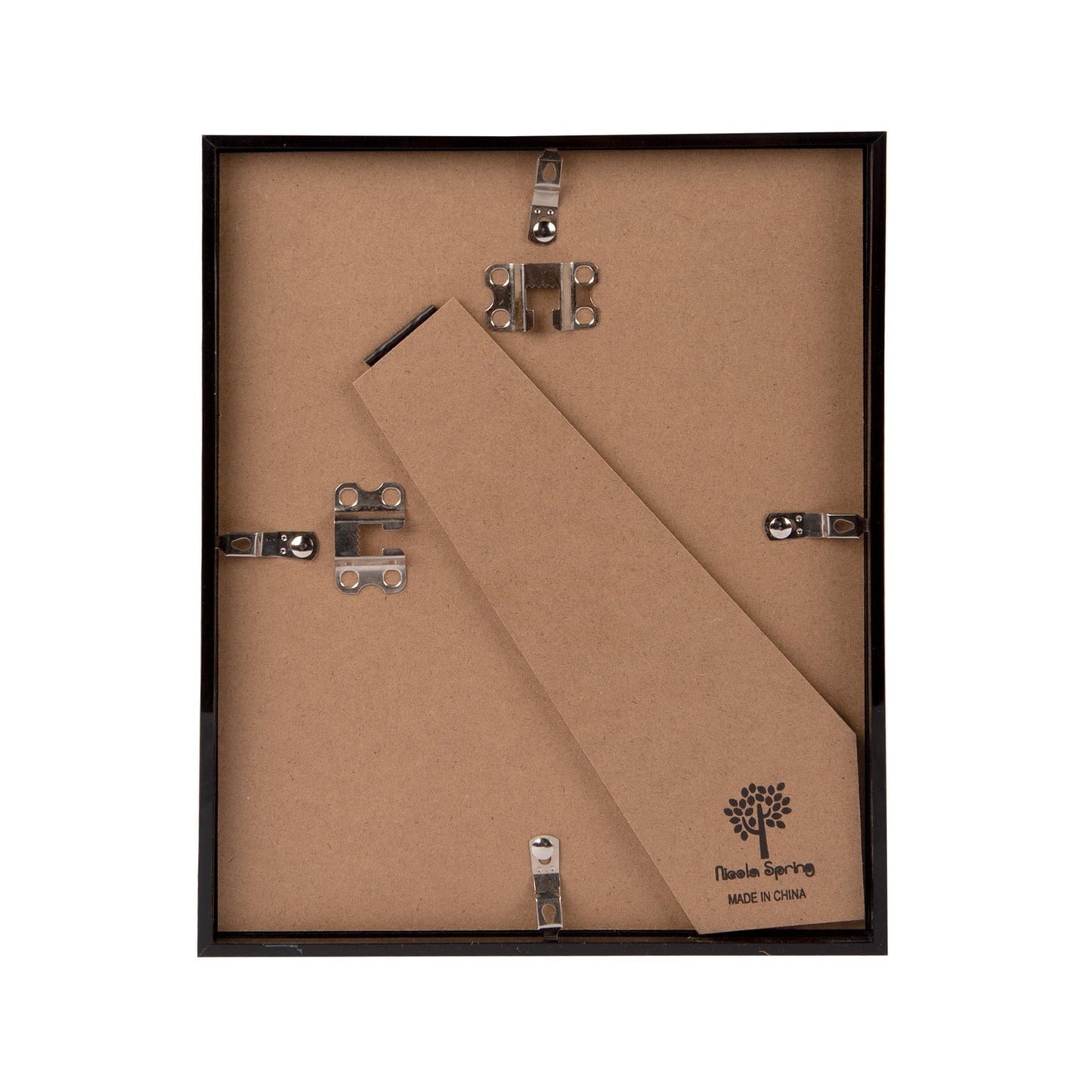 8" x 10" Black 3D Deep Box Photo Frame - with 4" x 6" Mount