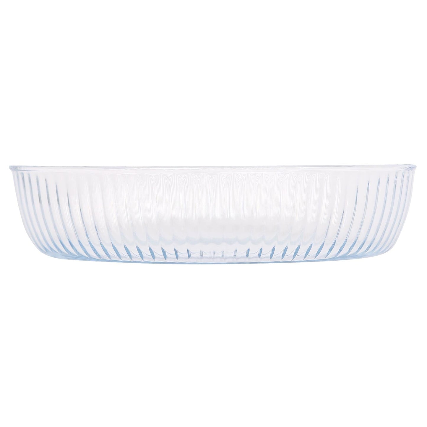 Optical Oval Glass Oven Dish - 35cm x 24cm