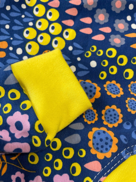 Jersey Suit - Bright Florals