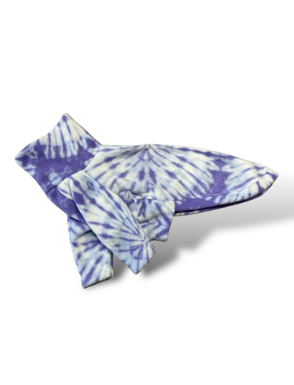 Fleece Jumper - Purple Tie Dye