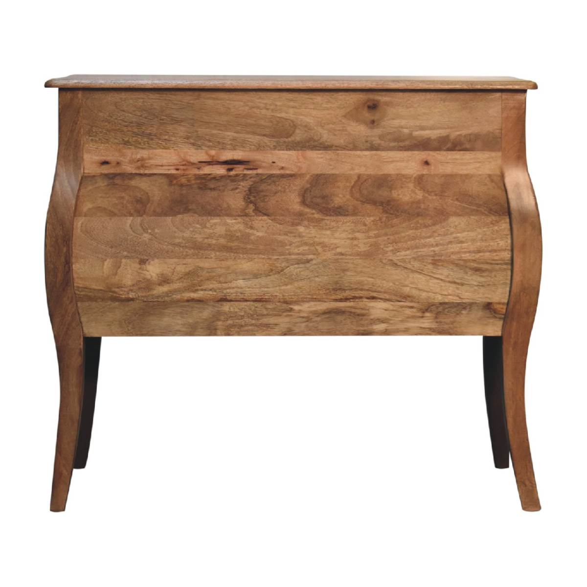 Artisan Furniture Solid Wood Coroner Chest, Greyish-Green Finish