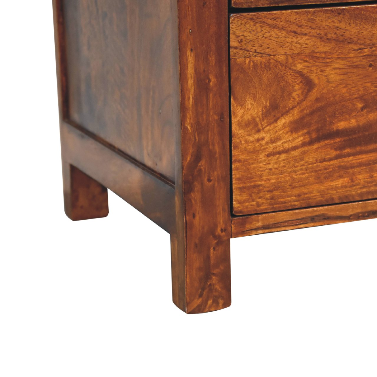 Artisan Furniture Solid Wood Aspen 3 Drawer Bedside